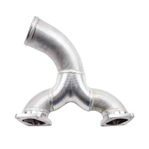 Wehrli Custom Fabrication - WCFab L5P Duramax High Flow 3.5" Y-Bridge (Bridge Only) - WCF100283 - Image 2