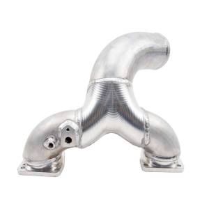 Wehrli Custom Fabrication - WCFab L5P Duramax High Flow 3.5" Y-Bridge (Bridge Only) - WCF100283 - Image 1
