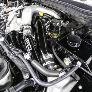 Wehrli Custom Fabrication - WCFab 2023-2026 6.7L Powerstroke High Output 3" Hot Side Intercooler Pipe Kit - WCF100308 - Image 4