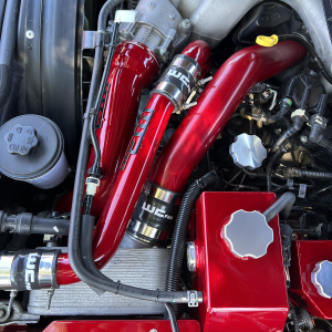Wehrli Custom Fabrication - WCFab 2017-2025 6.7L Powerstroke Upper Coolant Pipe Kit - WCF100311 - Image 7
