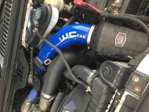 Wehrli Custom Fabrication - WCFab 2003-2007 6.0 Powerstroke 4" Intake Kit - WCF100333 - Image 2