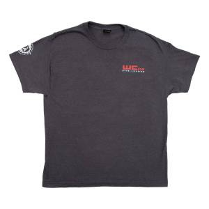 Wehrli Custom Fabrication - WCFab Men's T-Shirt- Flag Logo Dark Heather - WCF100499 - Image 2