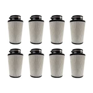 Wehrli Custom Fabrication - WCFab Air Filter 4" Inlet Multipack (Dry) - QTY 8 - WCF100717-8 - Image 1