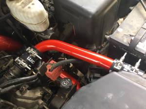 Wehrli Custom Fabrication - WCFab 2001-2005 LB7 / LLY Duramax Upper Coolant Pipe - WCF100860 - Image 3