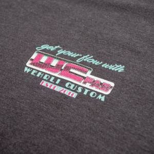 Wehrli Custom Fabrication - WCFab Men's T-Shirt - Get Your Flow Grey - WCF100869 - Image 4