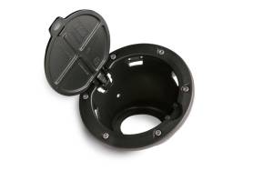 AMP Research - AMP Research 2007-2017 Jeep Wrangler JK 2/4 Door Fuel Door - Black - 73000-01A - Image 7
