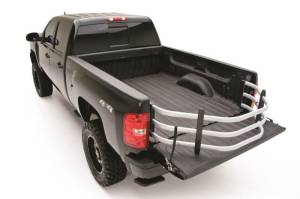 AMP Research - AMP Research 2007-2017 Chevrolet Silverado Standard Bed BedXtender - Silver - 74805-00A - Image 11