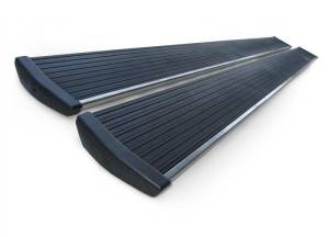 AMP Research - AMP Research PowerStep 79in Silver Trim Strip Full Kit w/ Extrusions - 75151-01A - Image 1
