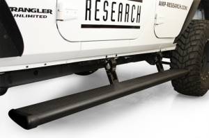 AMP Research - AMP Research 18-24 Jeep Wrangler JL 4DR (Excl. 4XE/Rubicon 392) PowerStep - Black - 75132-01A - Image 3