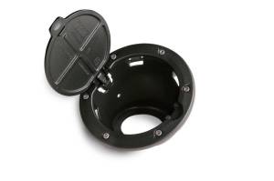 AMP Research - AMP Research 2007-2017 Jeep Wrangler JK 2/4 Door Fuel Door - Black - 73000-01A - Image 4