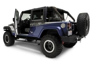 AMP Research - AMP Research 2007-2017 Jeep Wrangler JK 4 Door PowerStep - Black - 75122-01A - Image 4