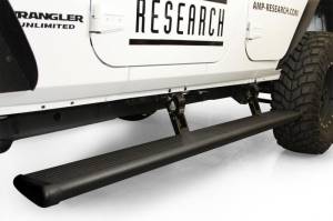 AMP Research - AMP Research 2007-2017 Jeep Wrangler JK 4 Door PowerStep - Black - 75122-01A - Image 2