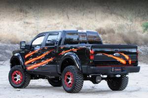 AMP Research - AMP Research 2009-2014 Ford F150 All Cabs PowerStep Plug N Play - Black - 76141-01A - Image 3