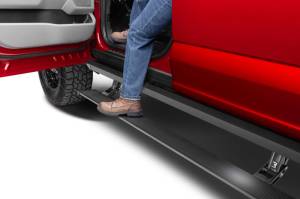 AMP Research - AMP Research 2022 Ford F-250/350/450 (250/350 Only Sync 4 Models) Crew Cab PowerStep XL - Black - 77242-01A - Image 11