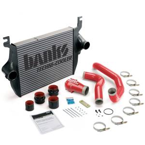 Banks Power - Banks Power Intercooler Upgrade Includes High-Ram intake elbow and Boost Tubes (red powder-coated) - 25974 - Image 1