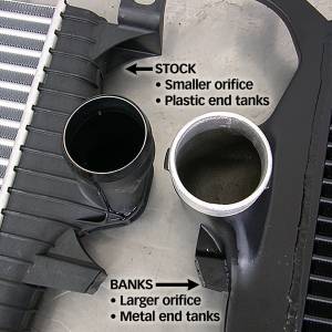 Banks Power - Banks Power Intercooler Upgrade Includes High-Ram intake elbow and Boost Tubes (red powder-coated) - 25974 - Image 4