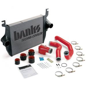 Banks Power - Banks Power Intercooler Upgrade Includes High-Ram intake elbow and Boost Tubes (red powder-coated) - 25975 - Image 1