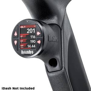 Banks Power - Banks Power Upper iDash Stealth Pod Mount Grab Handle Gauge Pod - 63371 - Image 4