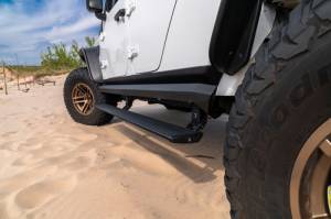 AMP Research - AMP Research 2007-2018 Jeep Wrangler JKU 4DR PowerStep XL - Black (Incl OEM Style Illumination) - 77122-01A - Image 2