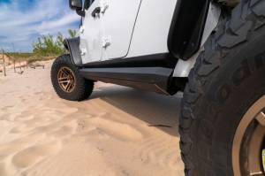 AMP Research - AMP Research 2007-2018 Jeep Wrangler JKU 4DR PowerStep XL - Black (Incl OEM Style Illumination) - 77122-01A - Image 3