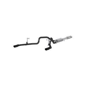 MBRP - MBRP Exhaust 2 1/2in. Cat Back; Dual Rear; Black - S5258BLK - Image 1
