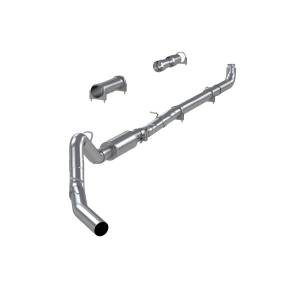 MBRP - MBRP Exhaust 4in. Down Pipe Back; Single Side; Off-Road (includes front pipe) - S6004P - Image 1