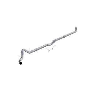 MBRP - MBRP Exhaust 4in. Downpipe-Back; Single Side; T409 - No Muffler - S6005SLM - Image 1