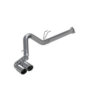 MBRP - MBRP Exhaust 4in. Filter Back; Dual Outlet Single Side; T409 - S6288409 - Image 1