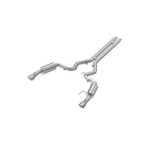 MBRP - MBRP Exhaust 3in. Cat Back; Dual Split Rear; Street Version; 4.5in. tips; T409 - S7239409 - Image 1