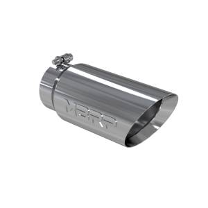 MBRP - MBRP Exhaust Tip; 5in. O.D. Dual Wall Angled 4in. inlet 12in. length; T304 - T5053 - Image 1