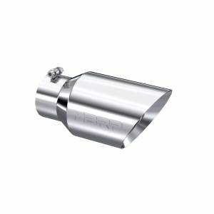 MBRP - MBRP Exhaust Tip; 6in. O.D. Dual Wall Angled 4in. inlet 12in. length; T304 - T5072 - Image 1