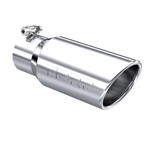 MBRP - MBRP Exhaust 4" OD, Angle Rolled End Tip - T5155 - Image 1