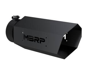 MBRP - MBRP Exhaust Black Coated Hexagon Tip - T5167BLK - Image 1