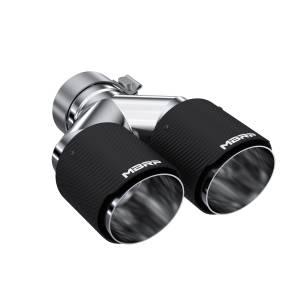 MBRP - MBRP Exhaust Tip; 4in OD Out; 3in ID; 9.87in Length; Dual Wall; Carbon Fiber - T5183CF - Image 1