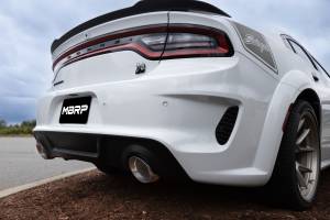 MBRP - MBRP Exhaust 5in. OD, SEC 70 inlet, 7.7in. in length, Dual Wall, Angle Cut, Tip Pairs. - T5197 - Image 2
