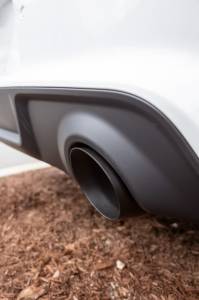 MBRP - MBRP Exhaust 5in. OD, SEC 70 inlet, 7.7in. in length, Dual Wall, Angle Cut, BLK Tip Pairs. - T5197BLK - Image 4