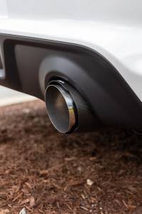 MBRP - MBRP Exhaust 5in. OD, SEC 70 inlet, 7.7in. in length, Dual Wall, Angle Cut, CF Tip Pairs. - T5197CF - Image 4