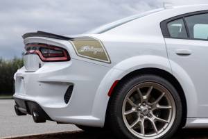 MBRP - MBRP Exhaust 5in. OD, SEC 70 inlet, 7.7in. in length, Dual Wall, Angle Cut, CF Tip Pairs. - T5197CF - Image 5