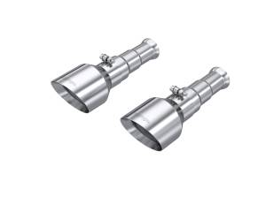 MBRP - MBRP Exhaust 5in. OD Dual Wall Angle Cut Exhaust Tips, Sold in Pairs. - T5200 - Image 1