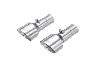 MBRP - MBRP Exhaust 5in. OD Dual Wall Angle Cut Exhaust Tips, Sold in Pairs. - T5204 - Image 1