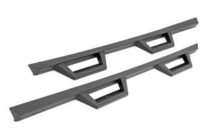 Rough Country - Rough Country Contoured Drop Steps 4 Door Jeep Wrangler JL (21-25)/Wrangler Unlimited (18-26) - 90769A - Image 1