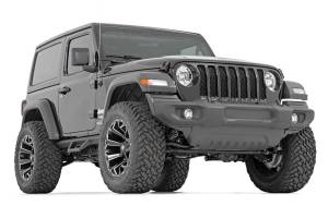 Rough Country - Rough Country Contoured Drop Steps 2 Door Jeep Wrangler JL 4WD (2018-2026) - 90761 - Image 2