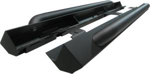 MBRP Exhaust Rock Rail Kit (4 door), Black Coated 130714