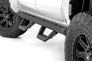 Rough Country - Rough Country SRX2 Adjustable Aluminum Steps Double Cab Toyota Tacoma 2WD/4WD (24-26) - 73004 - Image 1