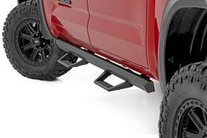 Rough Country - Rough Country SRL2 Adj Aluminum Steps CrewMax Toyota Tundra 2WD/4WD (2022-2026) - 71097 - Image 1