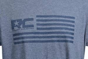 Rough Country - Rough Country RC American Flag T-Shirt-Men Large Blue Frost - 84079LG - Image 2
