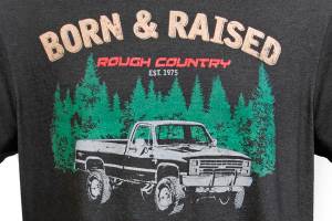 Rough Country - Rough Country Born & Raised T Shirt Men 3X Large - 840813X - Image 2