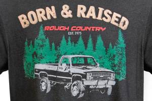 Rough Country - Rough Country Born & Raised T Shirt Men 2X Large - 840812X - Image 2
