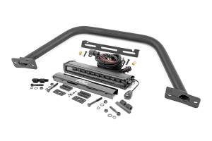 Rough Country - Rough Country Safari Bar 12 Inch LED Light Bar Black Single Row OE Modular Steel Ford Bronco (21-25) - 51116 - Image 1
