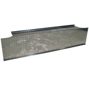 MBRP Exhaust Checker Plate Cover to Conceal "T" Pipe in Bed BB0004
